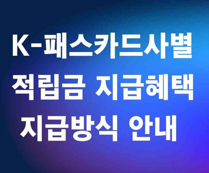 카드사별 적립금