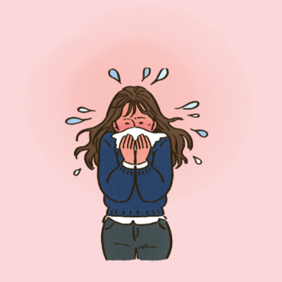 기침