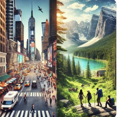 도시여행 자연여행 사진