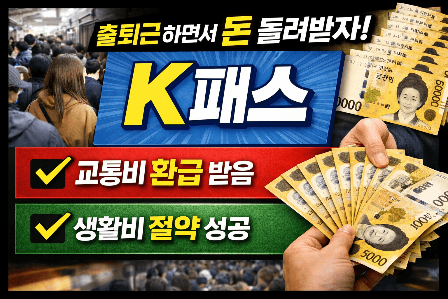 출퇴근하며 돈 돌려받자-썸네일