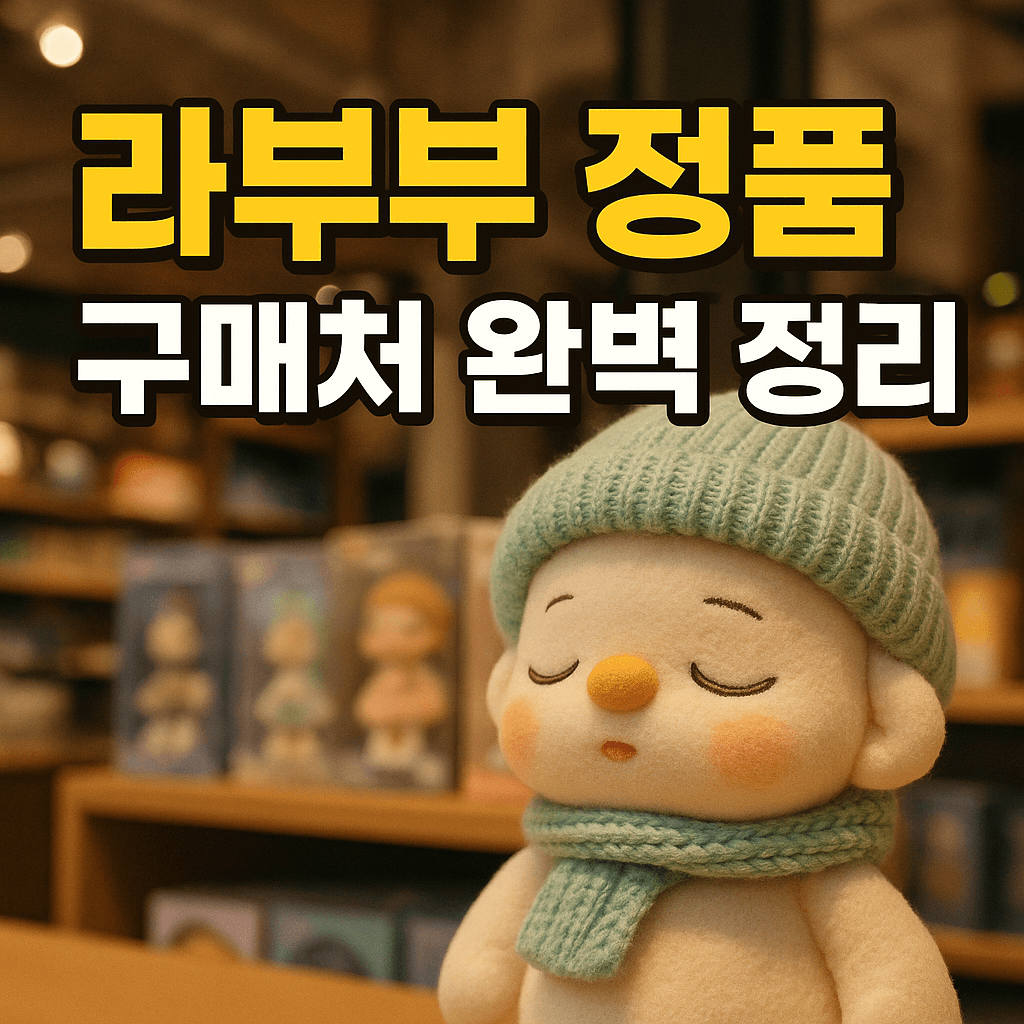 라부부 정품 구매처