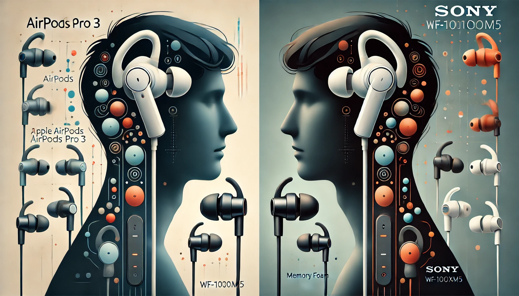 에어 팟 프로 3 vs 소니 WF-1000XM5