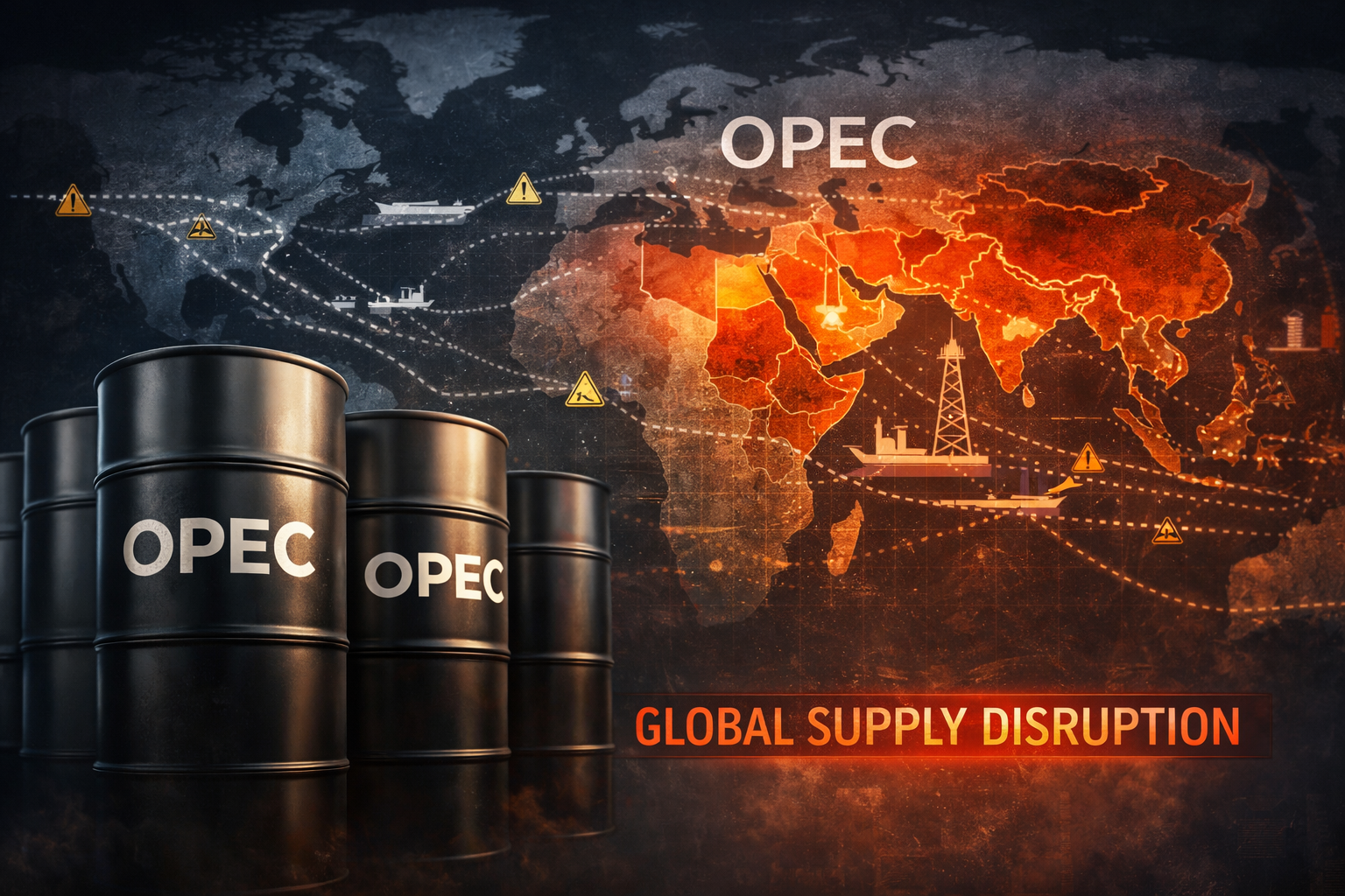 OPEC 감산과 중동 리스크 이미지