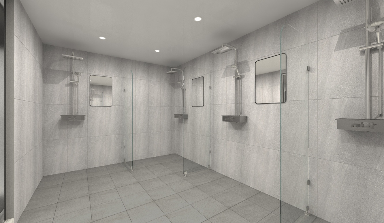 헬스샤워장디자인