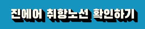 진에어 취항노선 확인하기