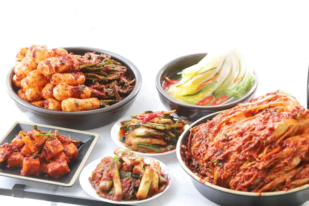김장철 김치들