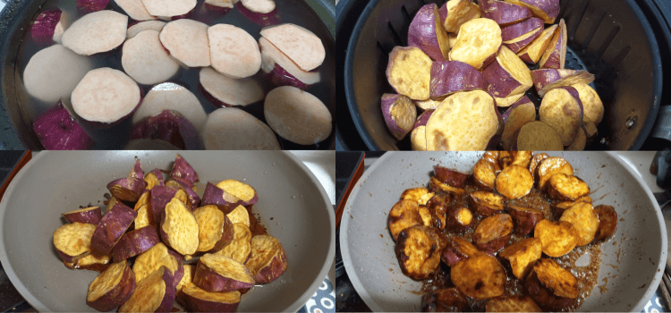 고구마 맛탕, 고구마 빠쓰