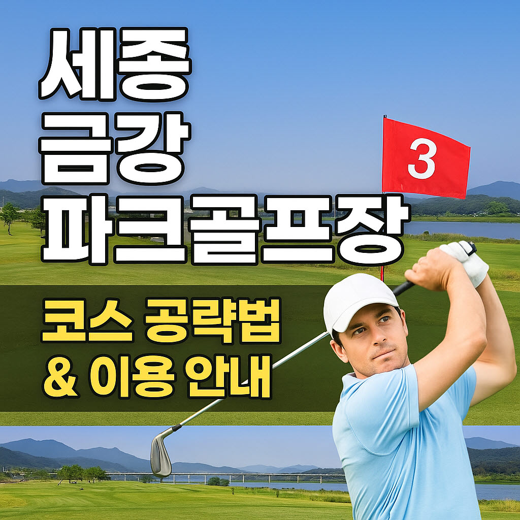 세종시 금강파크골프장 이미지