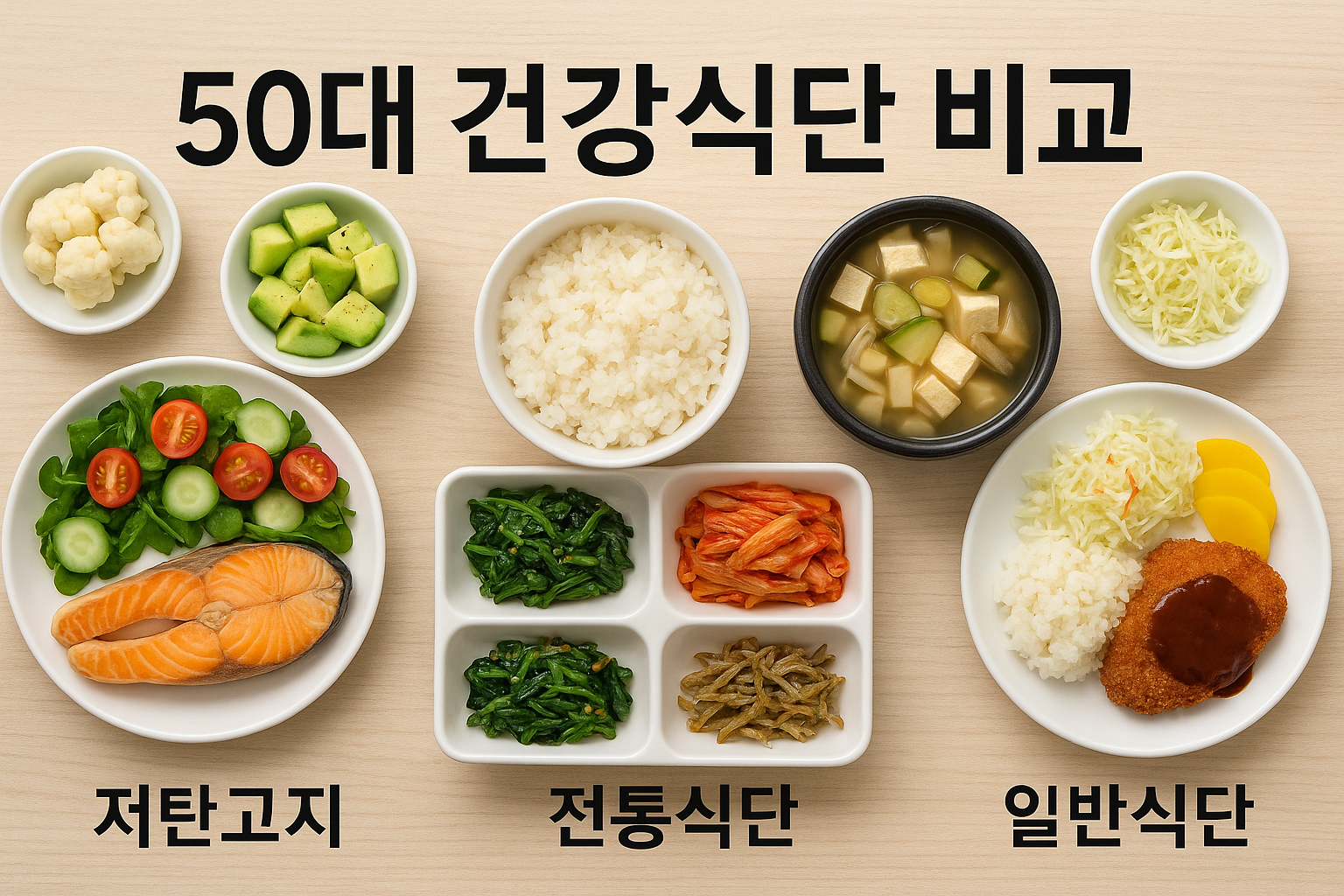 50대 식단, '몸에 좋다'는 것만 찾다간 큰일나요?