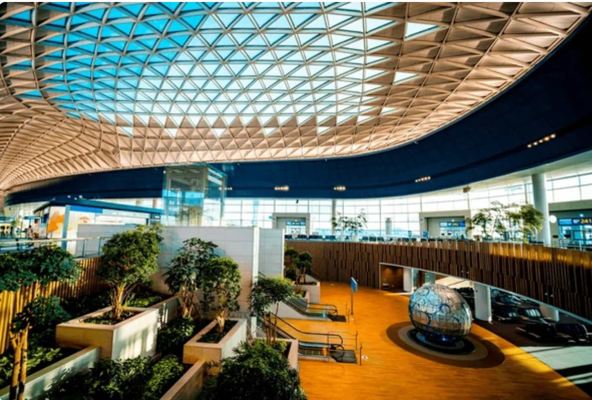 인천 공항 부대 시설 사진