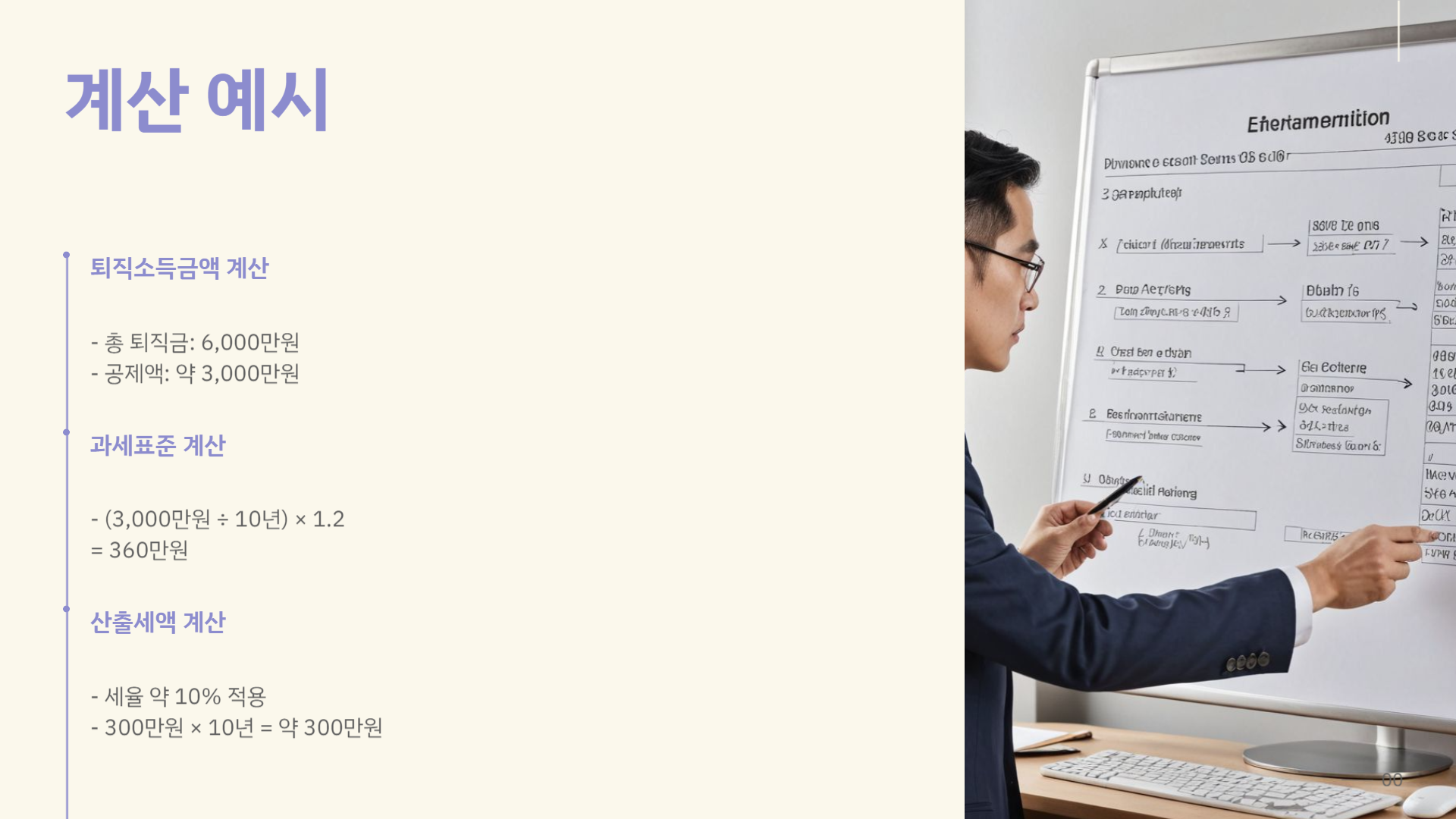 퇴직소득세 계산법 총정리! 실수 없이 정산하는 법