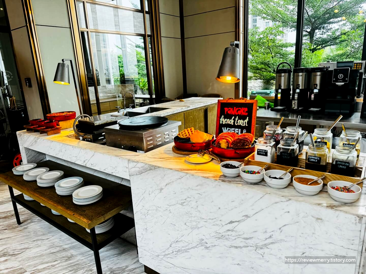 팬케이크 및 와플