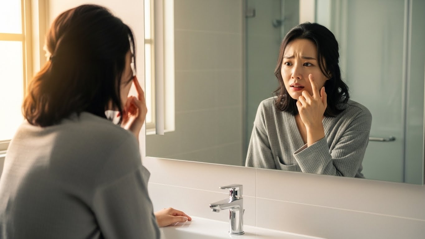 유제품과 가공식품이 피부에 미치는 영향