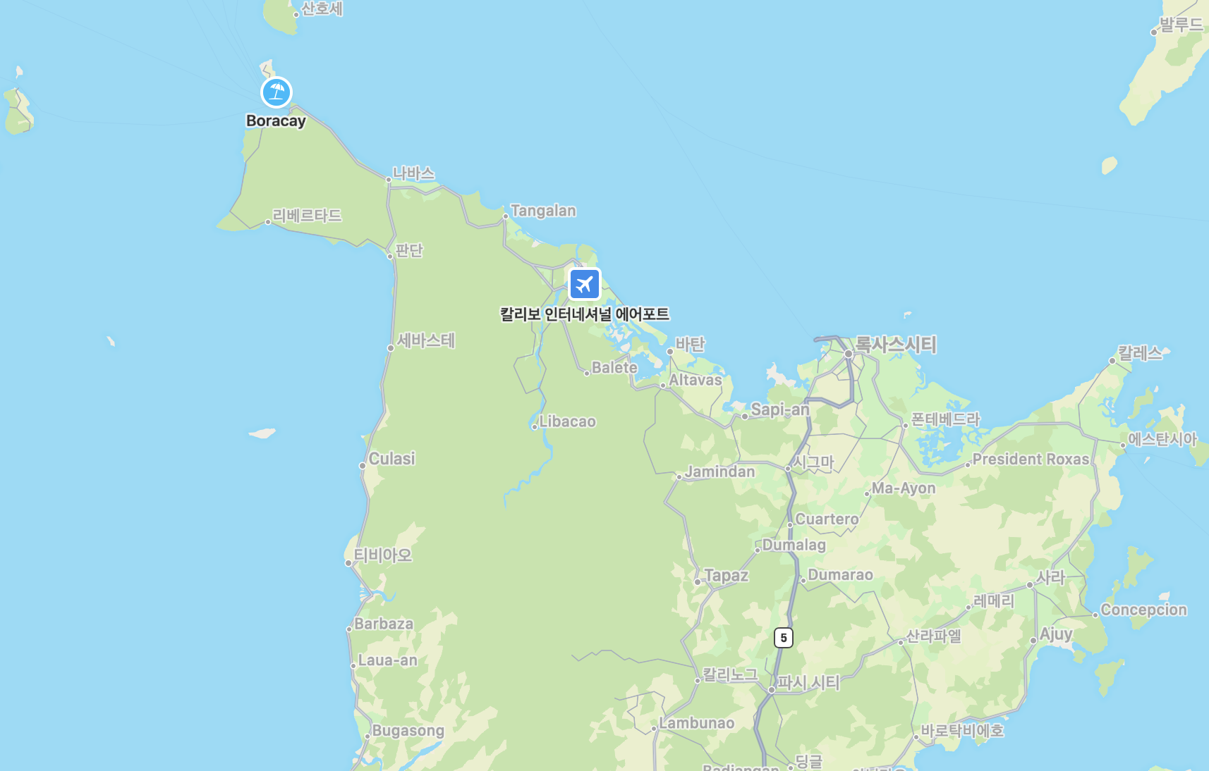 보라카이 섬 및 국제공항