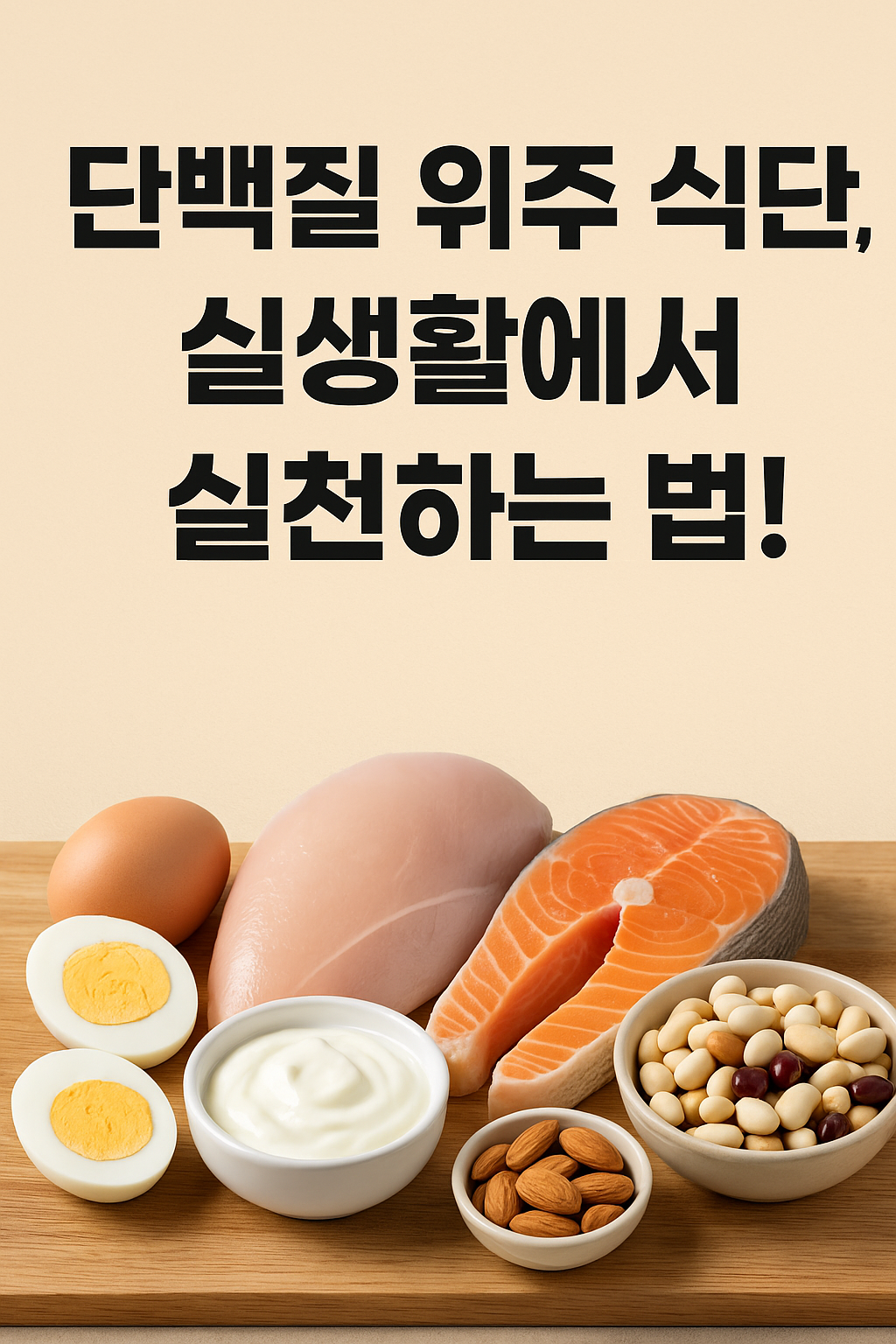 단백질 위주 식단