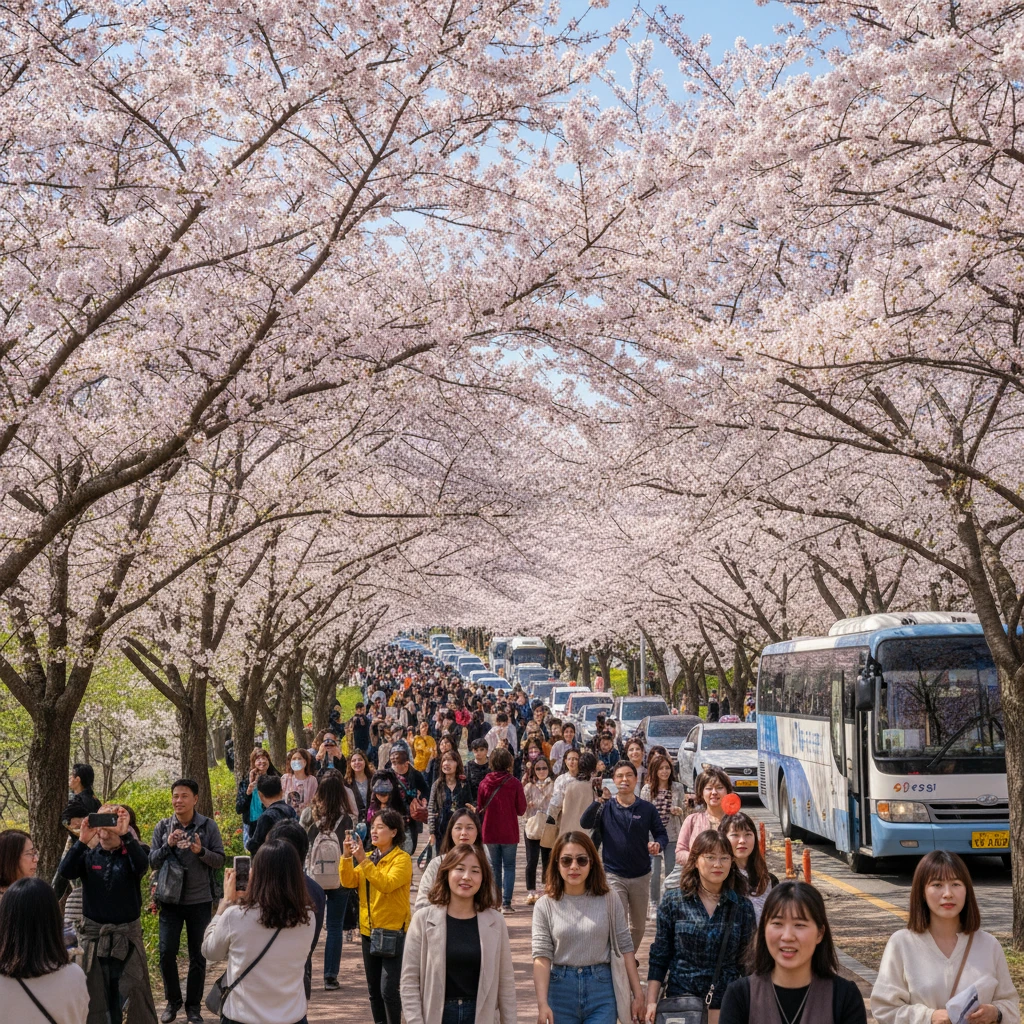 2026 진해 벚꽃 개화 시기 일정별..