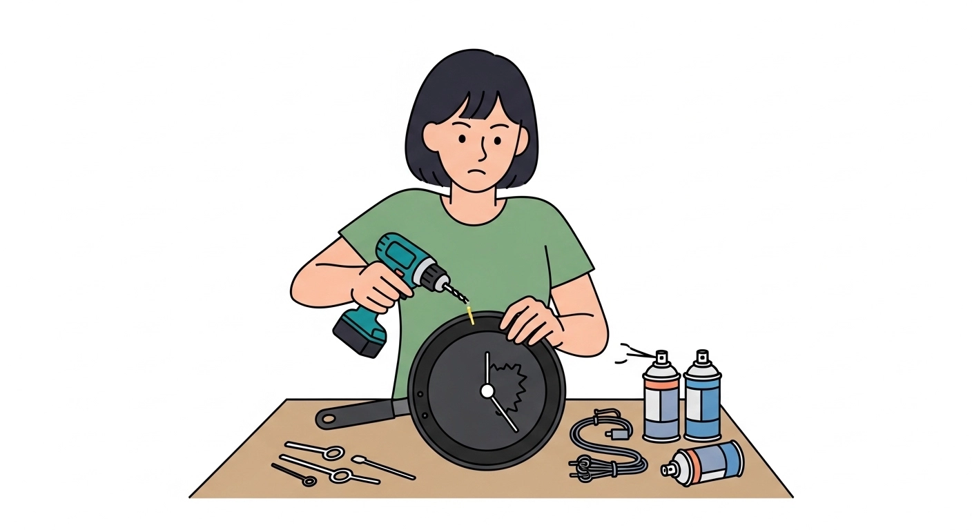 분리수거함 털어서 주방 정리 끝! 돈 버는 주방 업사이클링 꿀팁 5가지 (프라이팬 시계, 우유팩 수납)