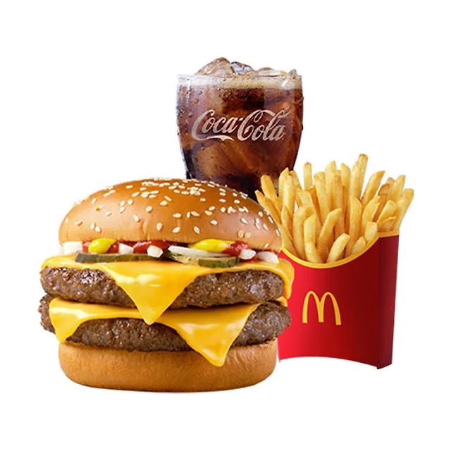 더블 쿼터파운더 치즈