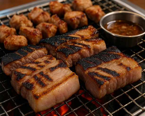 흑돼지 구이 관련 사진