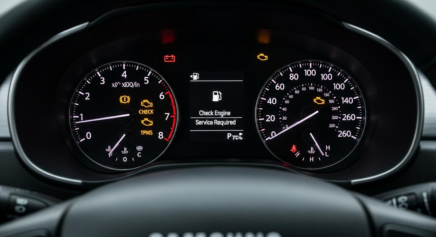 삼성자동차 경고등 종류