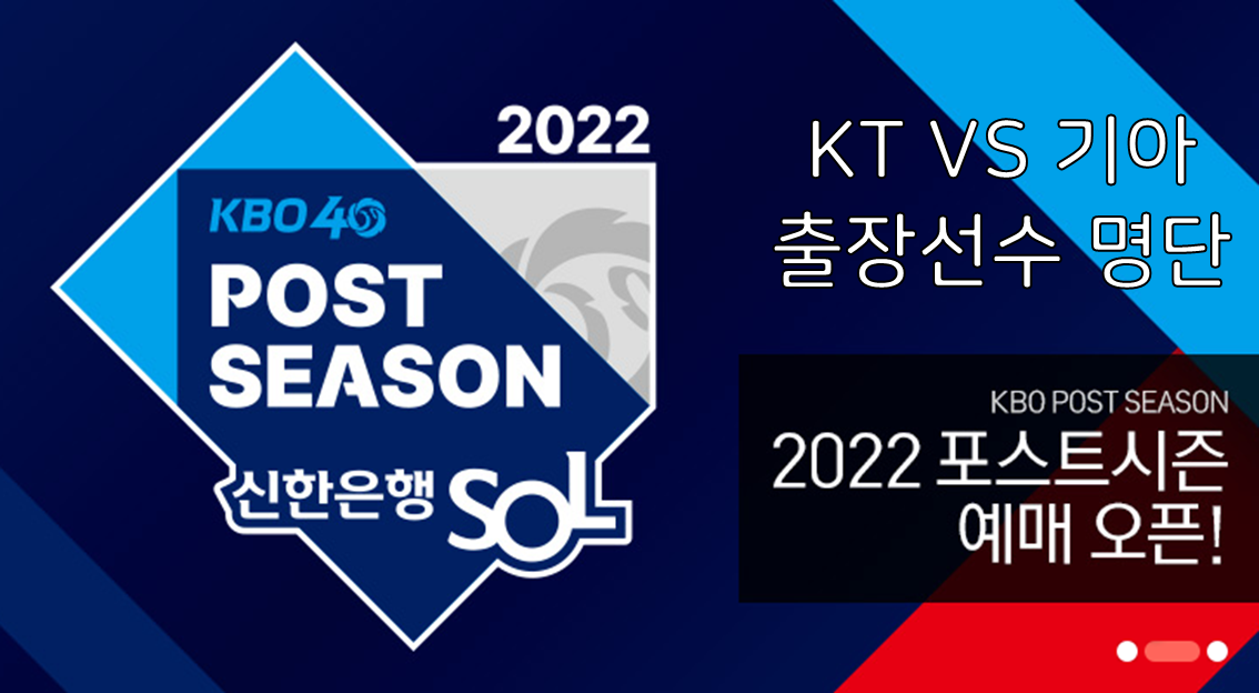 2022 와일드카드 출전선수 명단