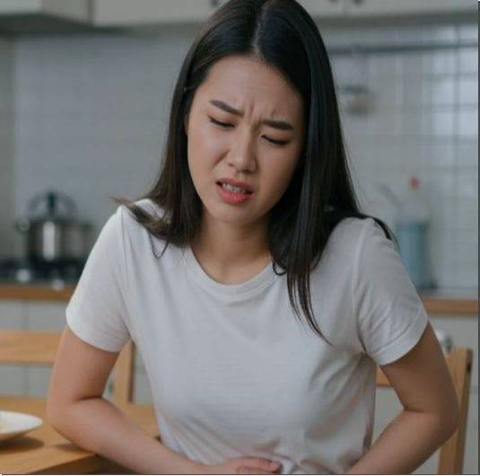 몰약 효능 여성 건강, 생리통이 심한 여성 사진