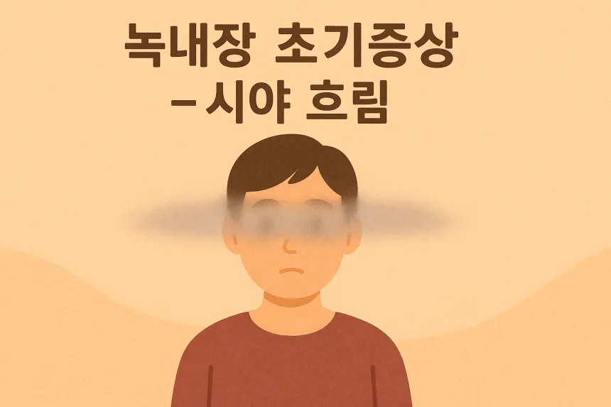 녹내장 초기증상