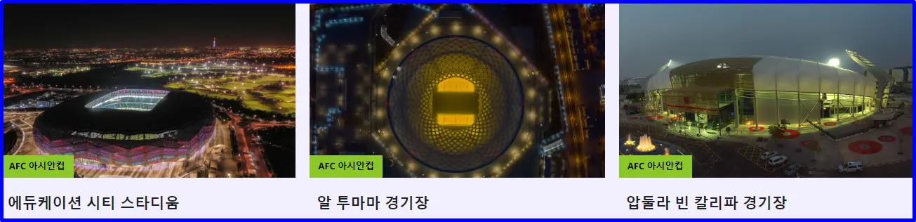 2023 카타르 아시안컵 경기장