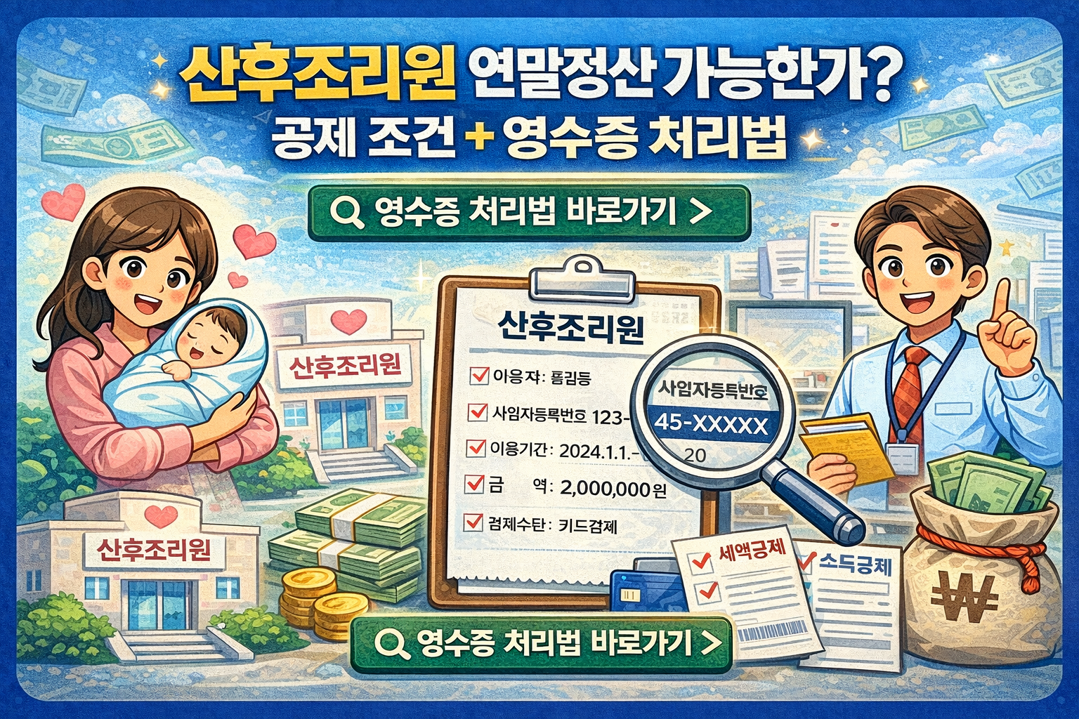 산후조리원 연말정산