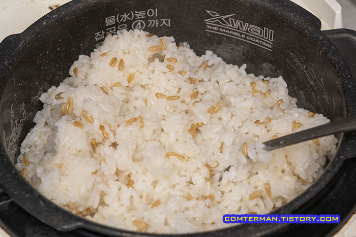 쿠쿠 압력솥 실리콘 패킹 교체 후 밥맛