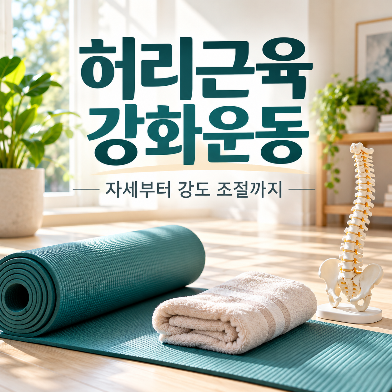 허리근육 강화운동