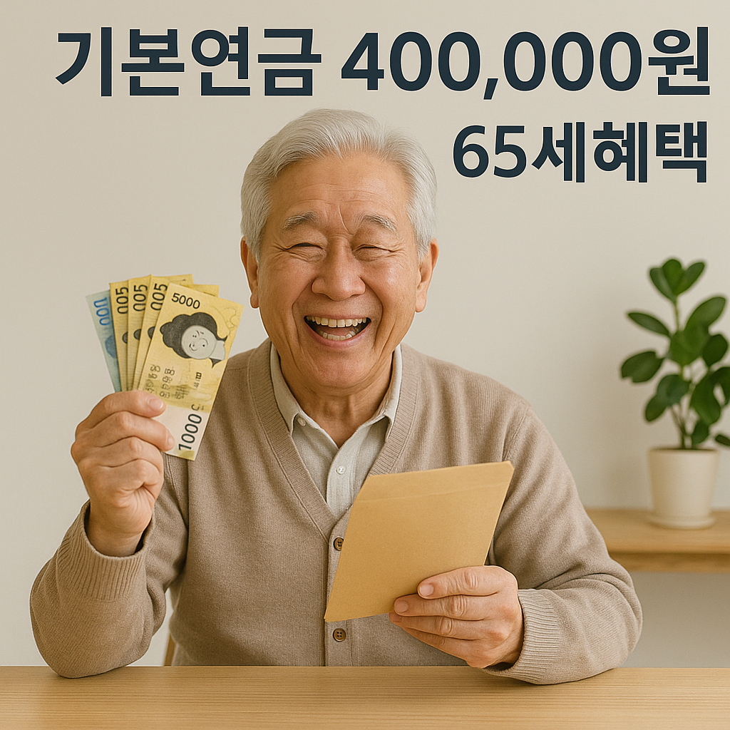 2025년부터 단계적으로 인상되는 기초연금 40만원