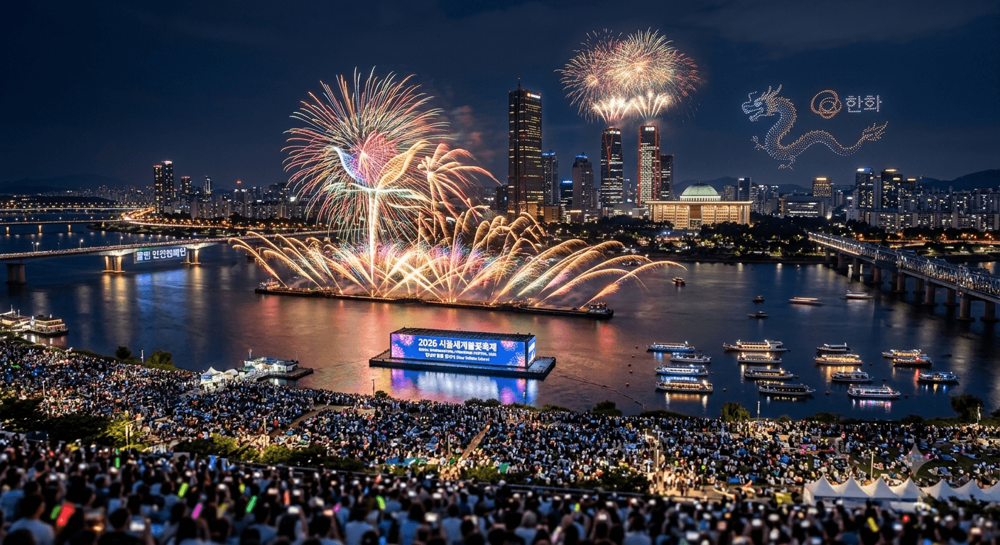 서울세계불꽃축제 교통통제 완벽정리