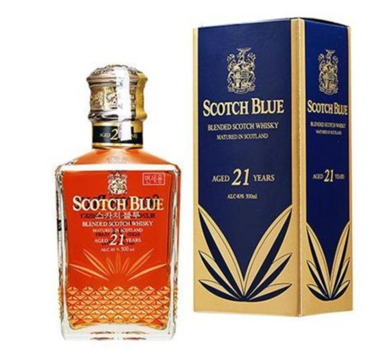 스카치블루21년산-사진