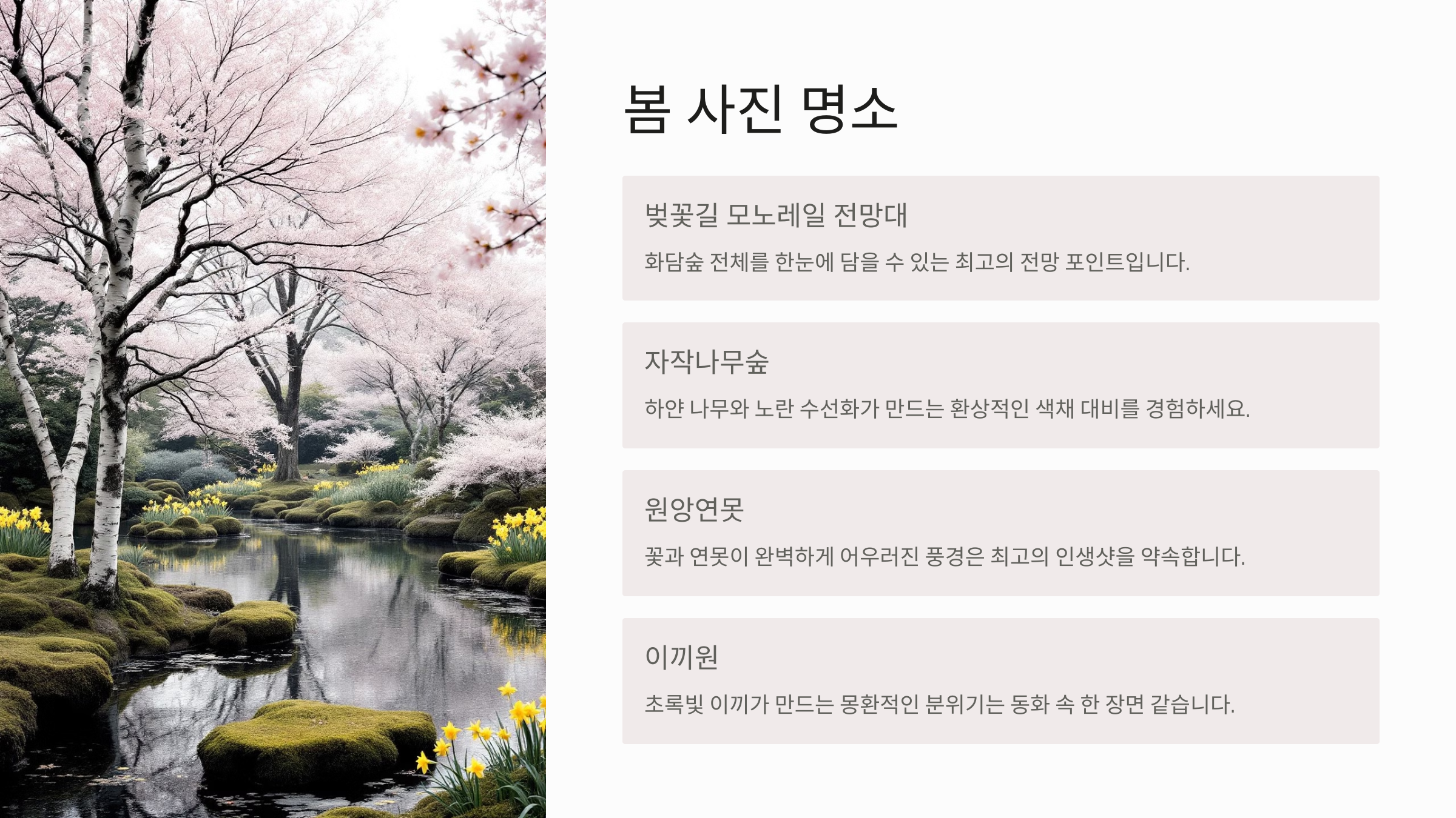 사진 명소