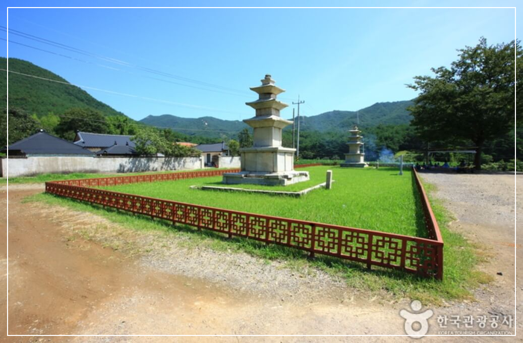 산청 가볼만한곳 베스트10 단속사지 삼층석탑