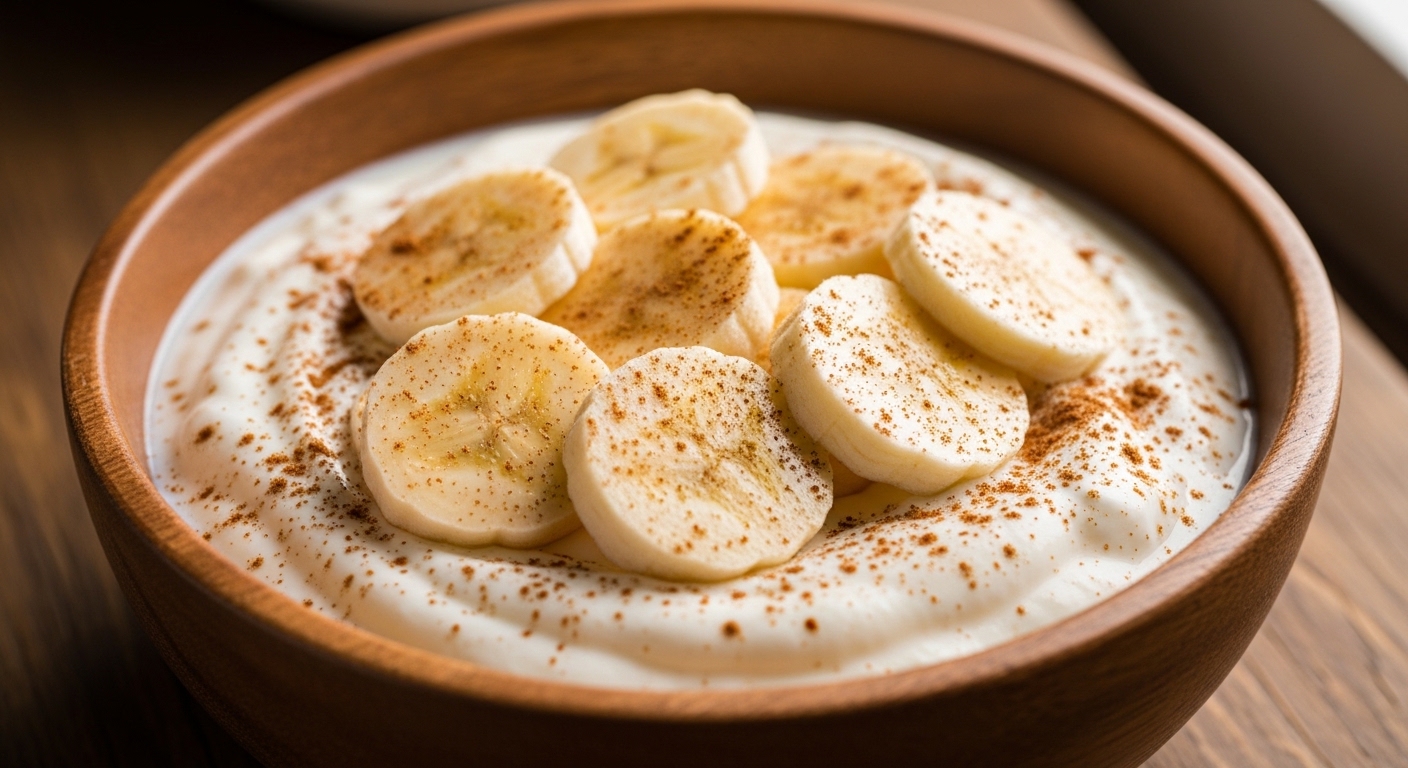 아침바나나스무디공복견과류