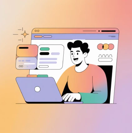 pc당근마켓을 이용하는 사용자 예시 모습
