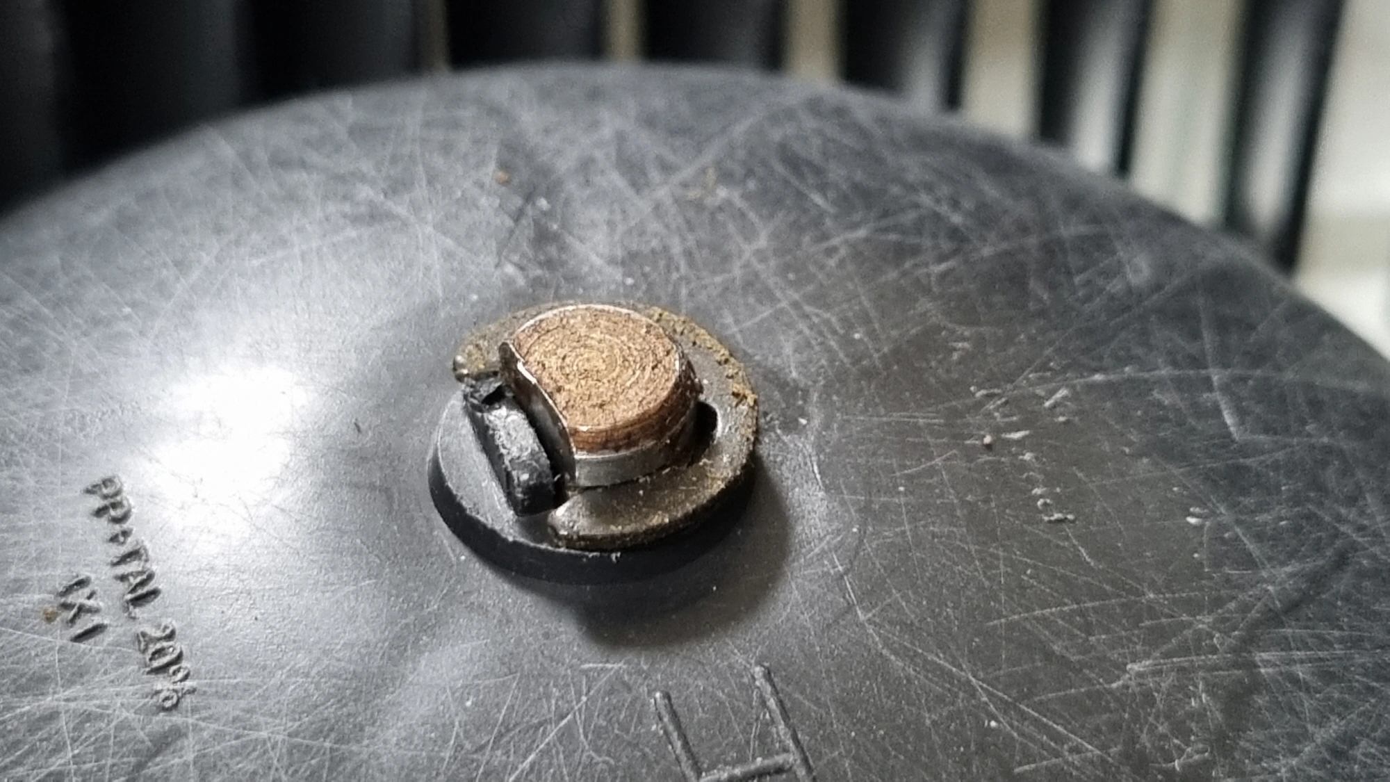 가스렌지 후드 날개 고정 모습