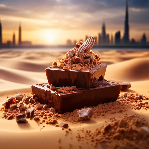 두바이 명물 픽스초콜릿 맛과 향의 비밀