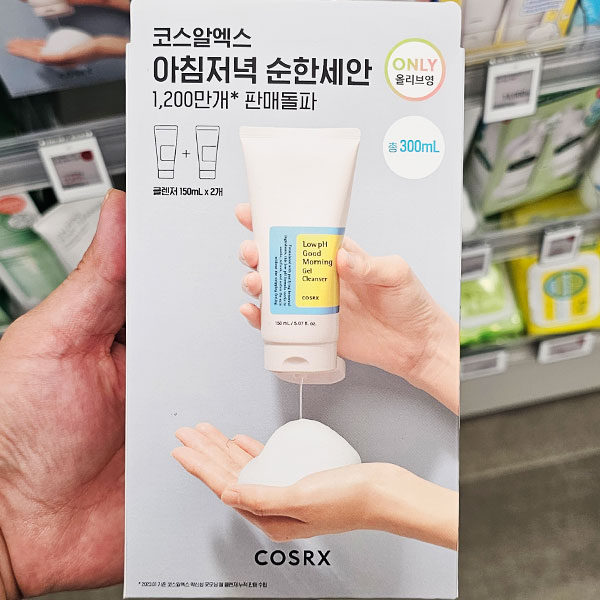 코스알엑스 약산성 굿모닝 젤 클렌저