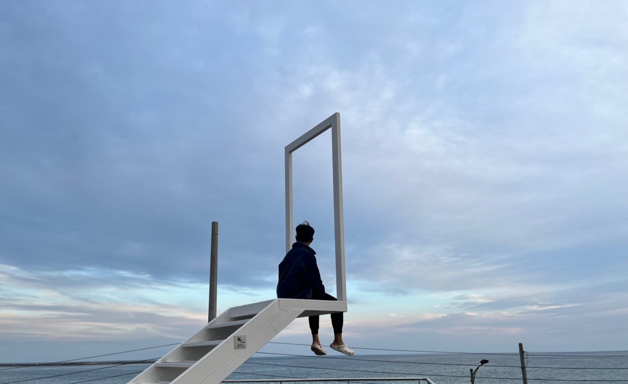 등기산 스카이워크 카페