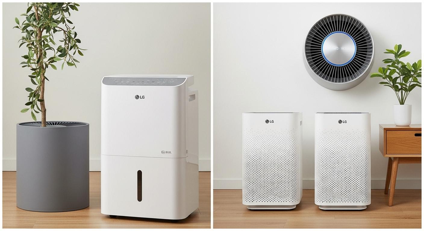 lg 제습기 공기청정기