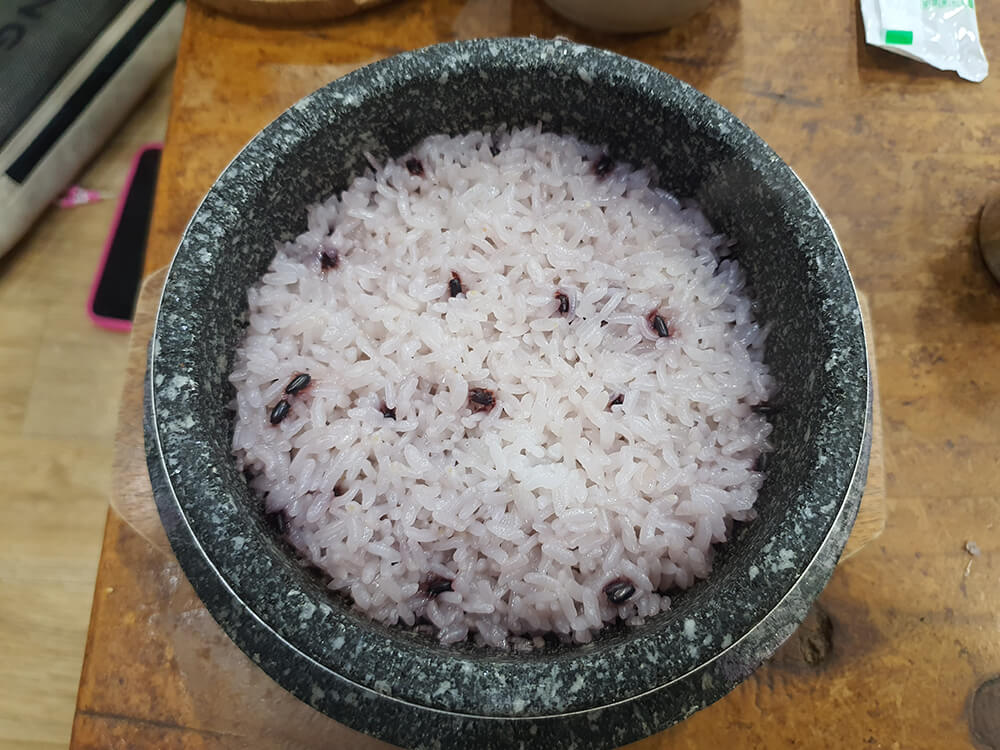 운동장해장국 돌솥밥