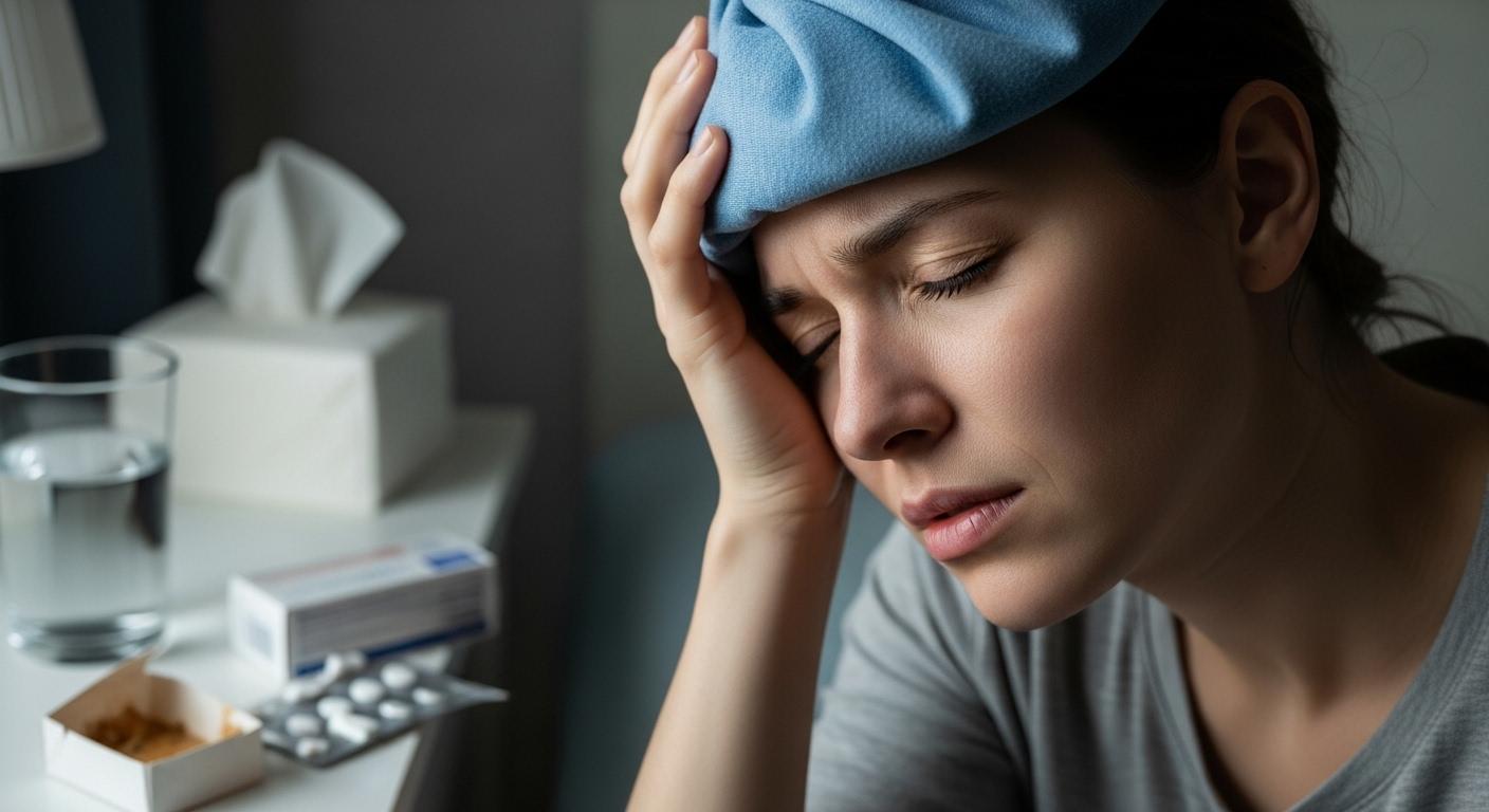 독감 증상 두통