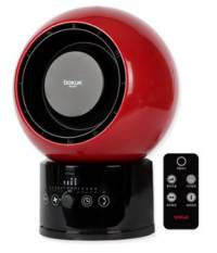 보국전자 에어젯 O2 핫앤쿨 히터, BKH-1581PBR, 레드 + 블랙