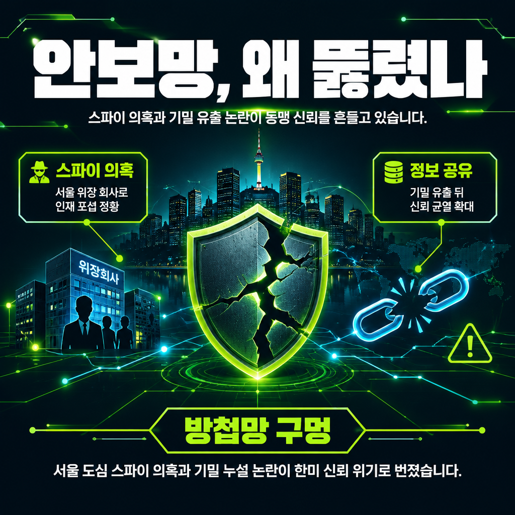 안보망, 왜 뚫렸나