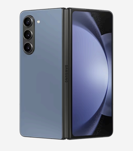 갤럭시 폴드5 삼성닷컴 전용 색상 블루 색상 사진