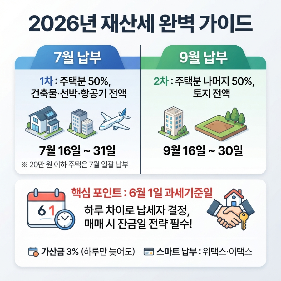 2026년 재산세 완벽 가이드 자료