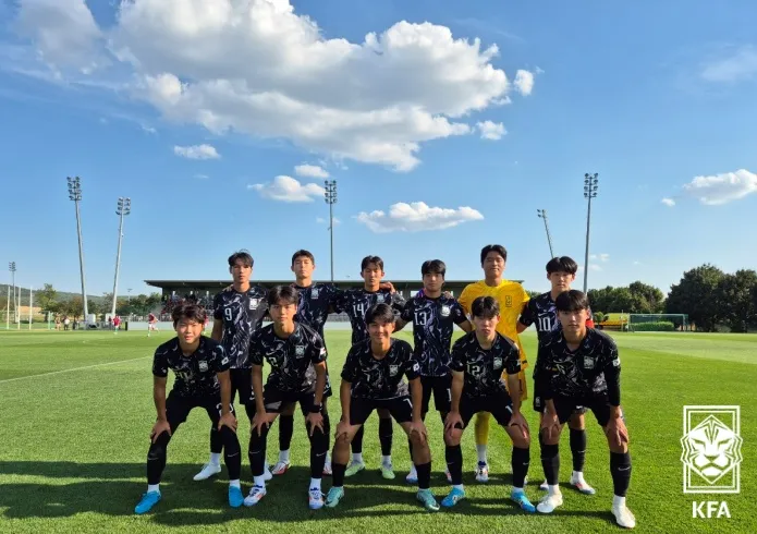U16 축구 대표팀 델키컵 헝가리